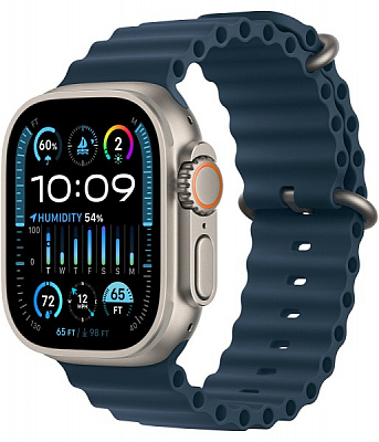 Смарт-часы Apple Watch Ultra 2 GPS + Cellular, 49 мм, синего цвета